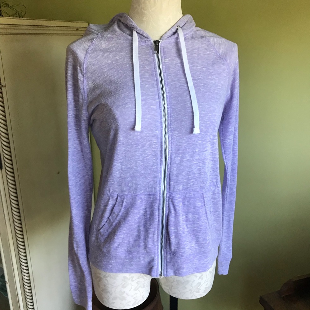 Purple light weight jacket